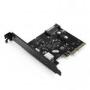 ORICO 2 Port USB3.1 Type-C PCI-E x 4  Adapter